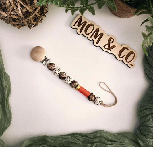 Shotgun Pacifier Clip