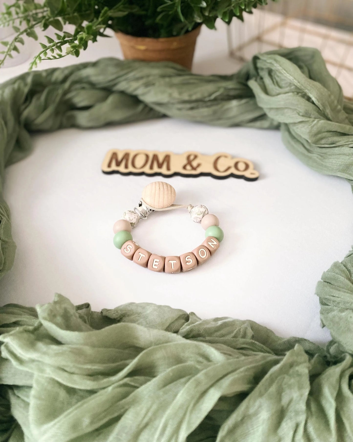 Simply Fishing Pacifier Clip