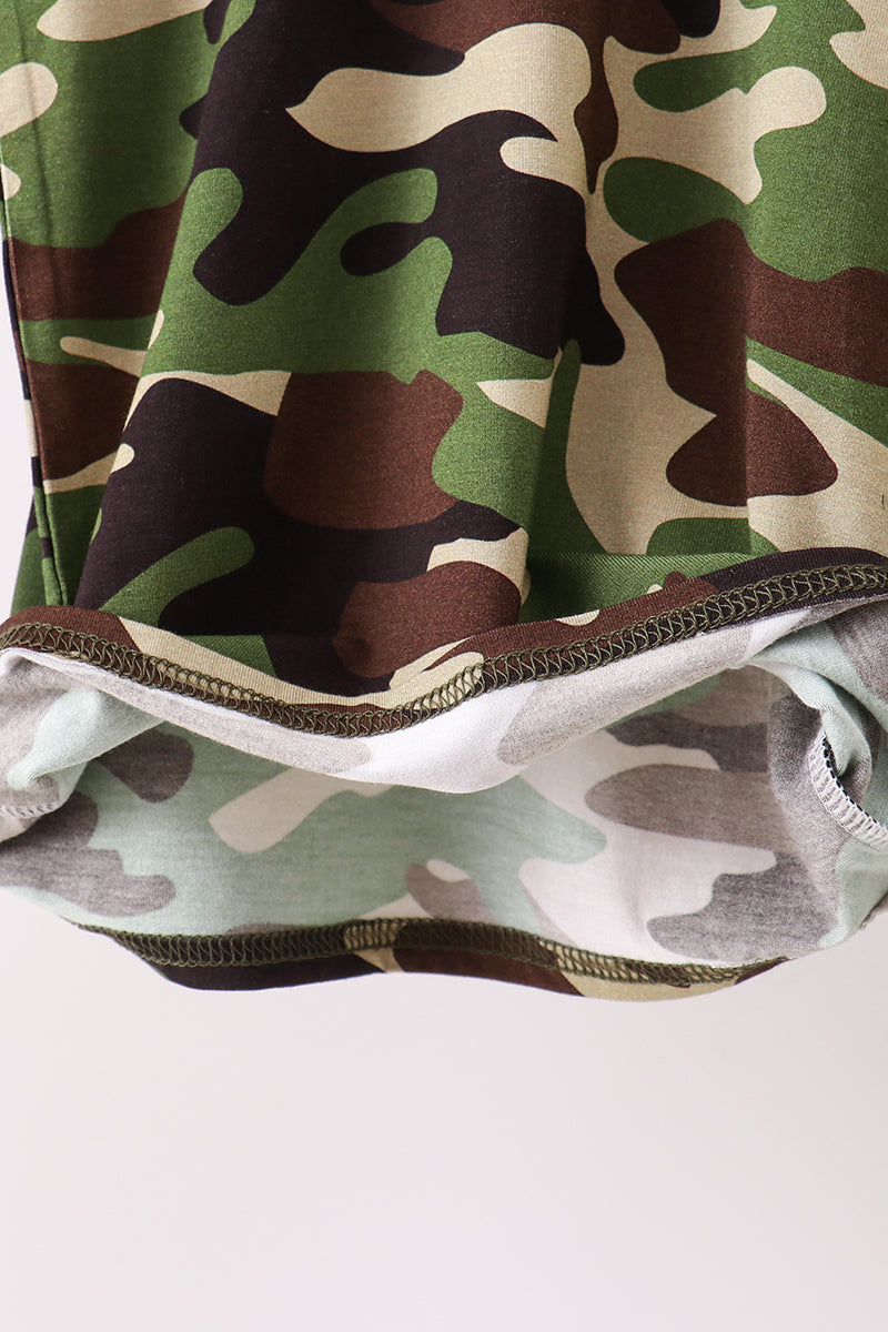 Classic Camo bamboo pajama pants set