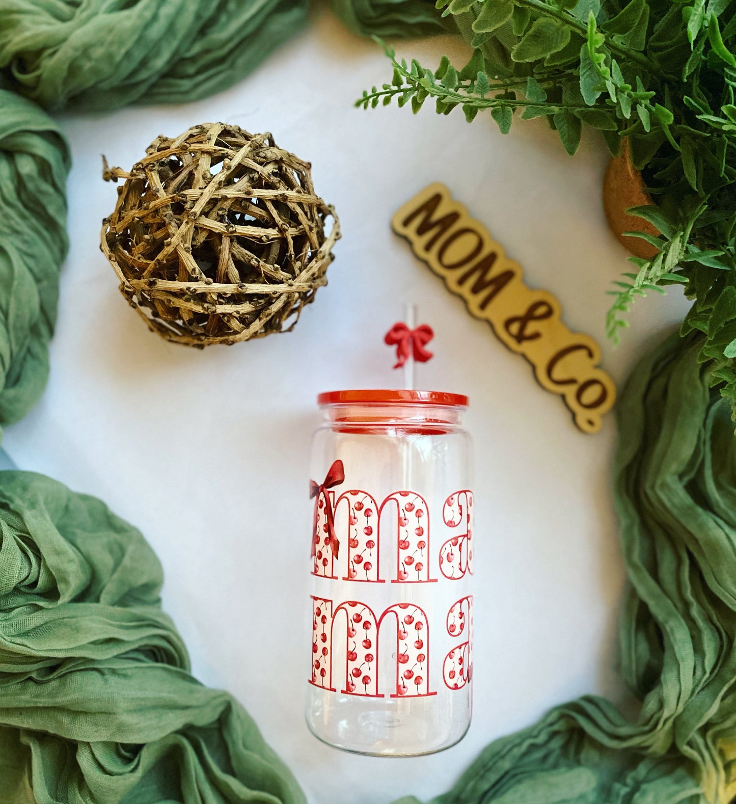 Cherry Mama Plastic Acrylic Cup