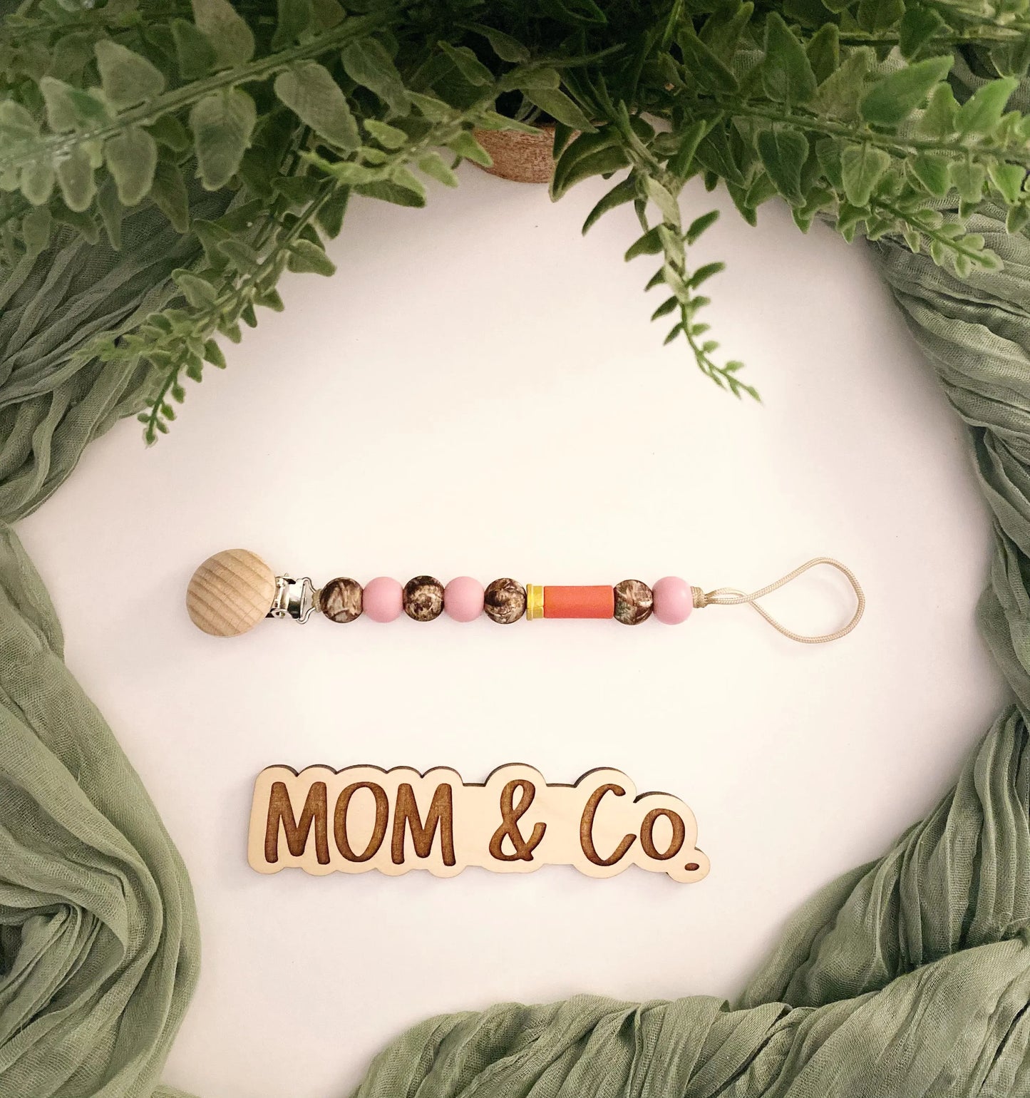 Shotgun Pacifier Clip