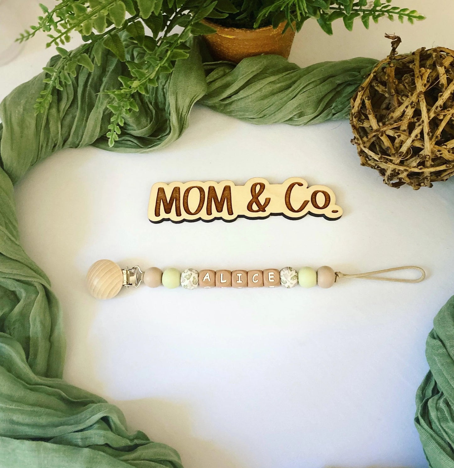 Simply Fishing Pacifier Clip