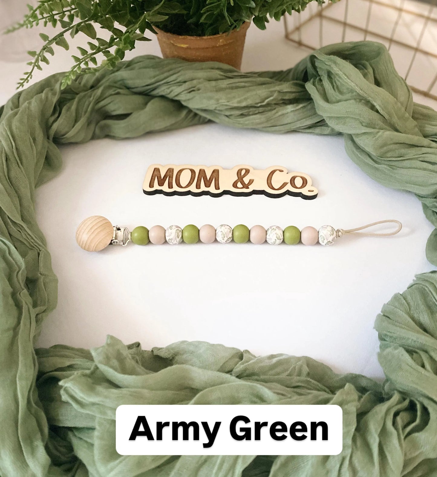 Simply Fishing Pacifier Clip