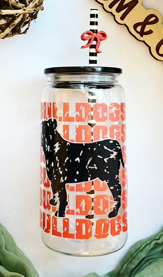 Georgia Bulldawgs Plastic Acrylic Cup