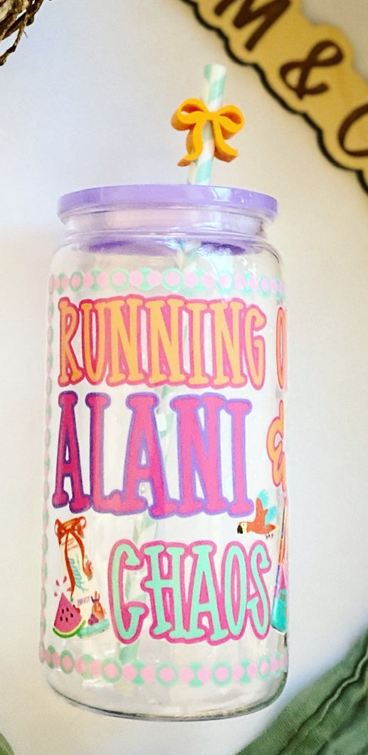 Alani and Chaos Plastic Acrylic Cup
