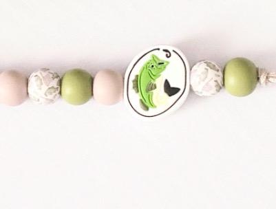 Gone Fishing Pacifier Clip