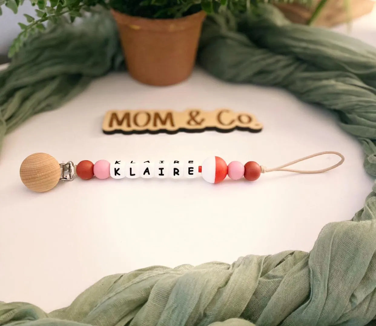 Fishing BOBBER Pacifier Clip