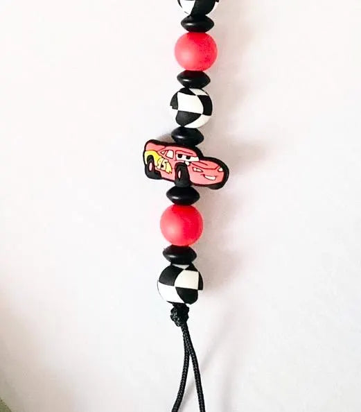 Lighting McQueen Pacifier Clip