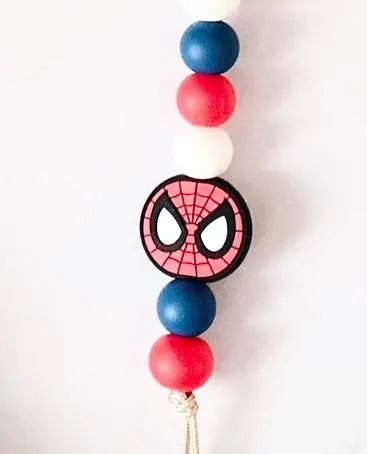 Spidey Pacifier Clip